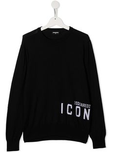 Dsquared2 Kids джемпер Icon вязки интарсия