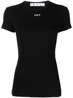 Off-White футболка с логотипом