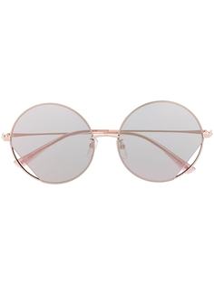 Moschino Eyewear солнцезащитные очки в круглой оправе