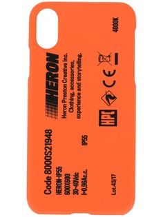 Heron Preston чехол для iPhone X Stamp