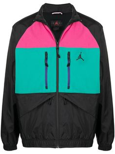 Nike легкая куртка в стиле колор-блок