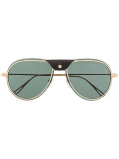 Cartier Eyewear солнцезащитные очки-авиаторы