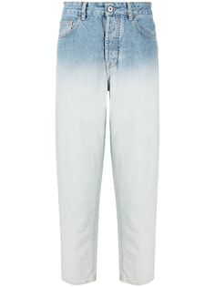 Marcelo Burlon County of Milan прямые джинсы с градиентным эффектом