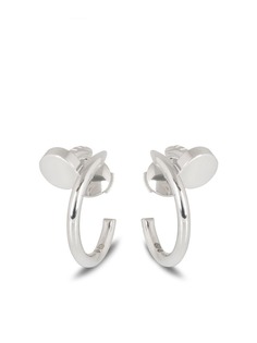 Cartier серьги Juste Un Clou из белого золота