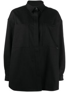 Sunnei куртка-рубашка с потайной застежкой