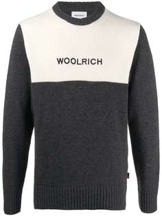 Woolrich джемпер с вышитым логотипом