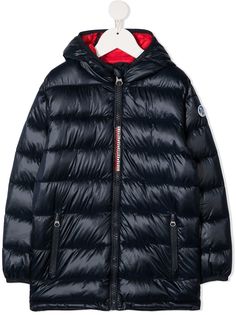 North Sails Kids стеганое пальто на молнии
