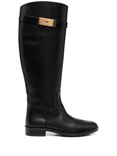 Tory Burch сапоги с логотипом