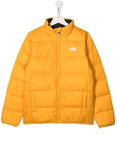 The North Face Kids двусторонний пуховик
