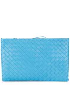 Bottega Veneta клатч с плетением Intrecciato