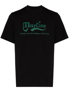 Martine Rose футболка с логотипом