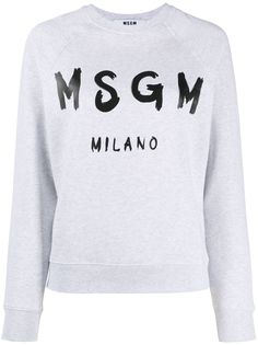 MSGM толстовка с логотипом