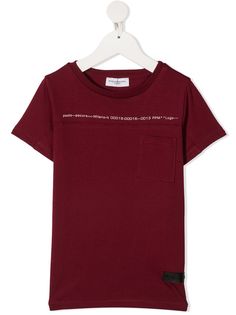 Paolo Pecora Kids футболка с логотипом