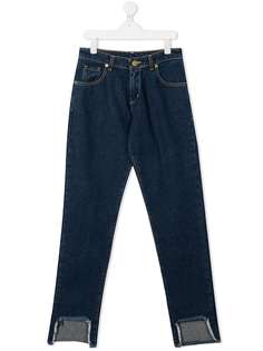 Chiara Ferragni Kids джинсы с вырезами