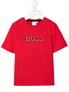 BOSS Kidswear футболка с логотипом