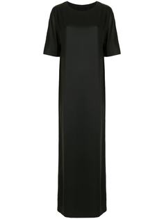 Haider Ackermann платье макси с круглым вырезом