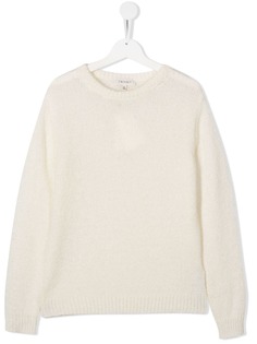 Twin-Set Kids TEEN crew neck mohair-blend jumper