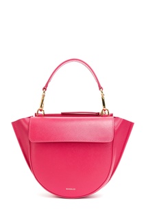 Розовая кожаная сумка Hortensia Mini Wandler