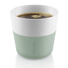 Чашки для лунго 2 шт (eva solo) зеленый 8x8x8 см.