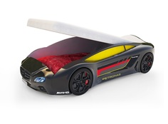 Кровать-машина карлсон roadster мерседес с подъемным механизмом (magic cars) черный 105x49x174 см.