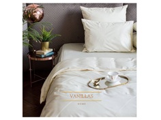 Комплект постельного белья мексиканская ваниль (vanillas home) бежевый 200x220 см.