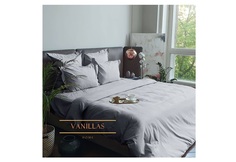 Комплект постельного белья финский залив (vanillas home) серый 180x210 см.