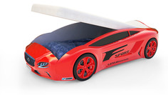 Кровать-машина карлсон roadster лексус с подъемным механизмом (magic cars) красный 105x49x174 см.
