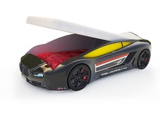 Кровать-машина карлсон roadster ауди с подъемным механизмом (magic cars) черный 105x49x174 см.