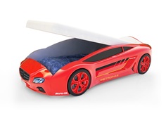 Кровать-машина карлсон roadster мерседес с подъемным механизмом (magic cars) красный 105x49x174 см.