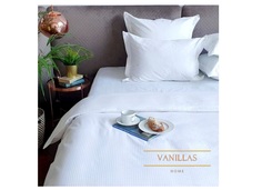 Комплект постельного белья швейцарские альпы (vanillas home) белый 180x210 см.