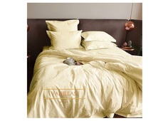 Комплект постельного белья римские каникулы (vanillas home) желтый 200x220 см.