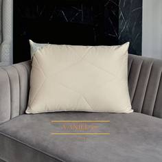 Кашемировая подушка анже (vanillas home) бежевый 70x70 см.