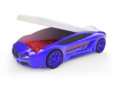 Кровать-машина карлсон roadster ауди с подъемным механизмом (magic cars) синий 105x49x174 см.