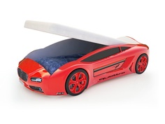 Кровать-машина карлсон roadster ауди с подъемным механизмом (magic cars) красный 105x49x174 см.