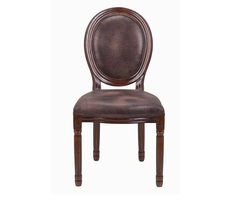 Обеденный стул volker brownie (mak-interior) коричневый 50x100x54 см.