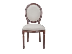 Обеденный стул volker beige chocolate (mak-interior) бежевый 50x100x54 см.