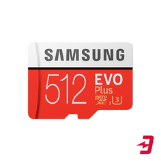 Карта памяти Samsung MicroSD Evo Plus 512GB (MB-MC512HARU)