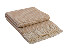 Плед Райтон Wool Молочный шоколад 140x200