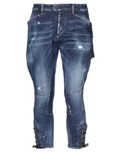 Джинсовые брюки-капри Dsquared2