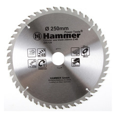 Пильный диск Hammer 205-120 CSB WD, по дереву, 250мм, 32мм [30670]