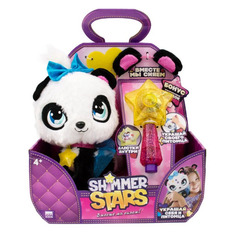 Мягкая игрушка SHIMMER STARS Плюшевая панда, 20 см, от 4 лет, белый [s19300]