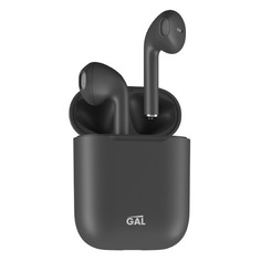 Гарнитура GAL TW-3500, Bluetooth, вкладыши, черный