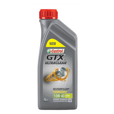 Моторное масло CASTROL GTX ULTRACLEAN A3/B4 10W-40 1л. полусинтетическое [15a4de]