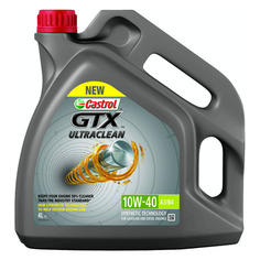 Моторное масло CASTROL GTX ULTRACLEAN A3/B4 10W-40 4л. полусинтетическое [15a4e0]