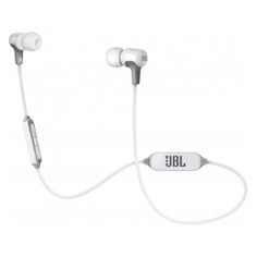 Гарнитура JBL LIVE 25BT, Bluetooth, вкладыши, белый [jbllive25btwht]