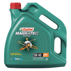 Моторное масло CASTROL Magnatec Diesel DPF 5W-40 4л. синтетическое [156edd]