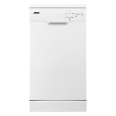 Посудомоечная машина Zanussi ZSFN121W1, узкая, белая