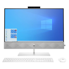 Моноблок HP Pavilion 27-d0011ur, 27", Intel Core i5 10400T, 8ГБ, 512ГБ SSD, NVIDIA GeForce MX350 - 4096 Мб, Windows 10, белый [14q46ea]