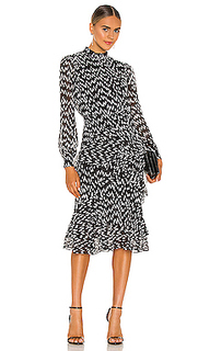 Платье миди isa - SALONI