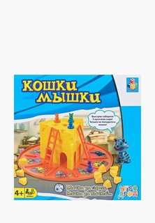 Игра настольная 1Toy ИГРОДРОМ "Кошки-Мышки"